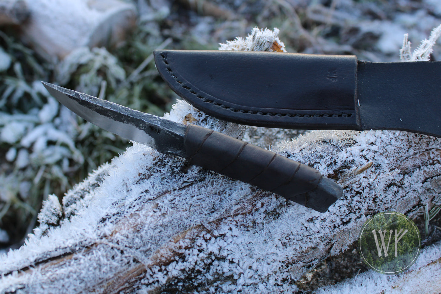 Neck Knife, Hand-forged – Grimfrost